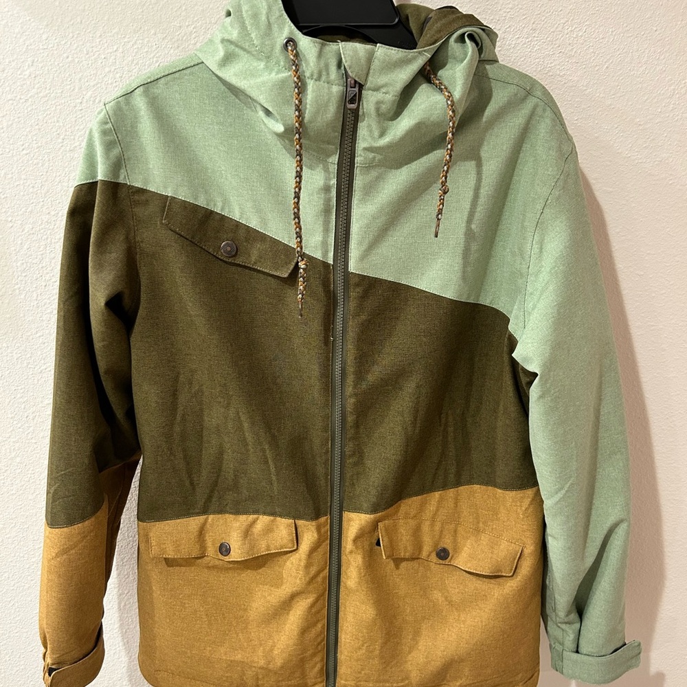 Colorblock Hooded Jacket